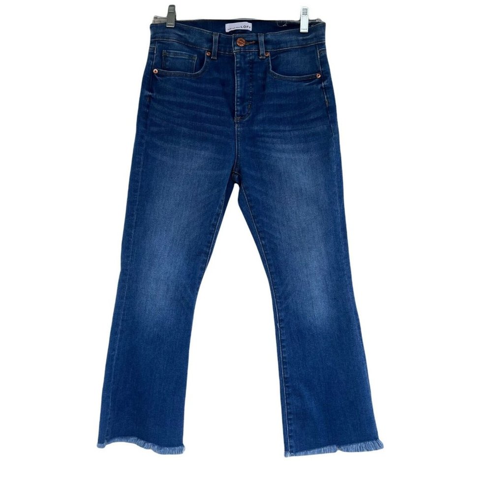 LOFT Women's Blue Ankle & Cropped Jeans